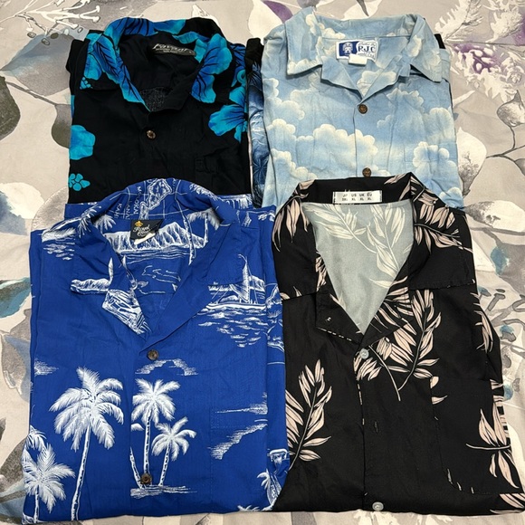 Men’s Hawaiian button shirts - Picture 3 of 3